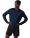 Bluză pentru bărbați cu mâneci lungi Asics - Core Ls Top, albastră - 3t