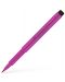 Marker cu pensula Faber-Castell Pitt Artist - Roz violet (125) - 1t