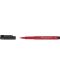 Marker cu pensula Faber-Castell Pitt Artist - Rosu stacojiu inchis (219) - 3t