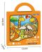 Raya Toys Puzzle magnetic - Animal Park, 40 de piese	 - 6t