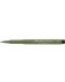 Marker cu pensula Faber-Castell Pitt Artist - Verde crom (174) - 4t
