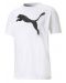 Tricou pentru bărbați Puma - Active Big Logo, alb - 1t