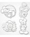 Colorino Disney Mickey and Friends Magneti pentru frigider - 2t