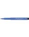 Marker cu pensula Faber-Castell Pitt Artist - Albastru cobalt (143) - 4t