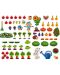 Puzzle magnetic Janod - Gradina mea, 70 piese - 3t