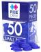 Pixeli mici de siliciu Pixie Crew - Albastru, 50 buc - 1t