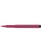 Marker cu pensula Faber-Castell Pitt Artist - Roz carmin (127) - 4t
