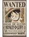 Maxi Poster GB eye Animation: One Piece - Luffy Wanted Poster - 1t