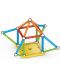 Constructor magnetic Geomag - Supercolor, 42 de piese - 5t