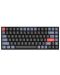 Tastatură mecanică Keychron - K2 PRO HS, Brown, RGB, neagră - 1t