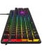 Tastatură mecanică HyperX - Alloy Origins, HyperX Aqua, RGB, negru - 4t