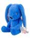 Jucărie moale de îmbrățișat Bali Bazoo - Rabbit, 32 cm, albastră - 2t