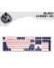 Tastatura mecanica Ducky - One 3 Fuji, MX Black, roz/albastru - 9t