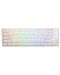 Tastatură mecanică Ducky - One 3 Pure White SF, Black, RGB, albă - 1t