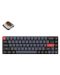 Tastatură mecanică Keychron - K7 Pro, H-S, Gateron Brown, RGB, negru - 1t