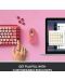 Tastatura mecanica  Logitech - POP Keys, wireless, roz - 3t