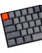 Tastatura mecanica Keychron - K12 H-S, White LED, Gateron Blue, gri - 4t