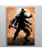 Poster metalic Displate: Mortal Kombat - Goro - Finish Him! - 3t