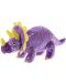 Jucărie moale de pluș Heunec Playclub - Triceratops, 25 cm - 1t