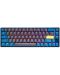 Tastatura mecanica Ducky - One 3 Daybreak SF 65%, MX Black, albastra - 1t