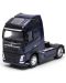 Jucărie metalică Welly - Camion remorcă Volvo FH, albastru închis, 1:32 - 1t