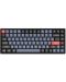 Tastatură mecanică Keychron - K2 Pro, H-S, Clicky, RGB, neagră - 1t
