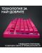 Logitech Tastatură mecanică - G Pro X TKL, fără fir, tactilă GX, roz - 9t