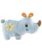Jucărie NICI Soft Active 2D - Manufi rinocerul, 20 cm - 1t