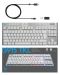 Tastatură mecanică Logitech - G915 TKL, wireless, tactile, alba - 11t