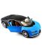 Mașină din metal Welly - Bugatti Chiron, 1:24, albastru - 2t