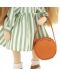 Păpușă moale Orange Toys Sweet Sisters - Sunny într-o rochie în carouri, 32 cm - 6t