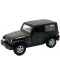 Mașină din metal Welly - Jeep Wrangler Rubicon, 1:34, negru - 1t