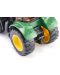 Jucarie metalica Siku - Tractor cu clesti pentru baloti John Deere, verde - 2t
