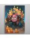 Poster metalic Displate - Hearthstone: King Togwaggle - 3t