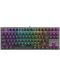 Tastatură mecanică Genesis - Thor 303 TKL, Outemu Red, RGB, negru - 1t