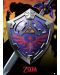 Poster cu efect metalic Pyramid Games: The Legend of Zelda - Hylian Shield - 1t