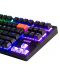 Tastatură mecanică Marvo - KG901C TKL, Jixian Blue, neagră - 6t