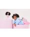 Păpușă moale Orange Toys Sweet Sisters - Tina cu sacou roz, 32 cm - 5t