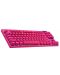 Logitech Tastatură mecanică - G Pro X TKL, fără fir, tactilă GX, roz - 2t