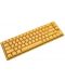 Tastatura mecanica Ducky - One 3 Daybreak SF 65%, MX Silver, galbena - 2t