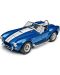 Mașină din metal Welly - Shelby Cobra 427, 1:24, albastru - 1t