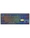 Tastatura mecanica Ducky - One 3 Daybreak TKL, MX Blue, albastra - 1t