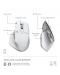 Mouse Logitech - MX Master 3S For Mac EMEA, Pale Grey - 10t