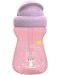 Sticluță sport Lorelli Baby Care - Animals, 200 ml, roz - 1t