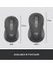Mouse  Logitech - Signature M650 L, optic, wireless, negru	 - 10t