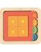 Goki Multilayer Puzzle din lemn - 15 piese - 1t