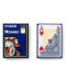 Carduri din plastic Modiano Jumbo Index - 4 Corner (albastru) - 8t