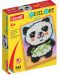 Mozaic Quercetti Pixel Art Basic - Panda, 943 de părți - 1t