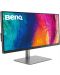 Monitor BenQ - PD3420Q, 34'', QHD, IPS, Anti-Glare, USB Hub, gri  - 3t