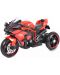 Motocicleta cu acumulator cu trei roti Moni - Ninja, rosie - 1t